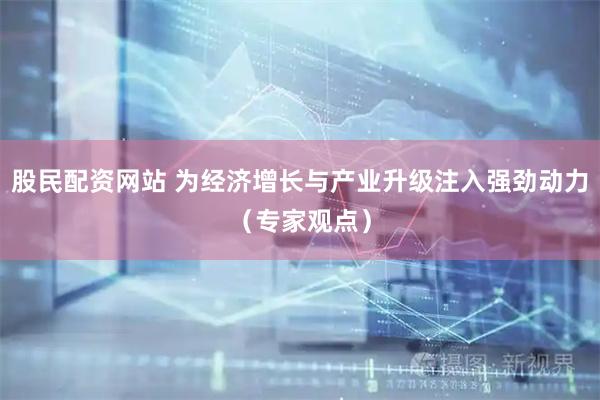 股民配资网站 为经济增长与产业升级注入强劲动力（专家观点）